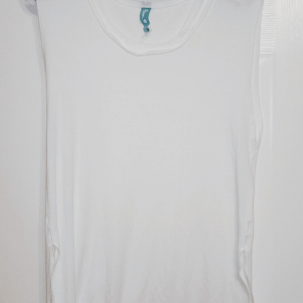 White muscle tank